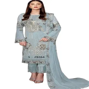 High Quality Pakistani Dress Casual Dress pakistaniwear for Wedding Party Wear from Indian Supplier pakistani bridal dresses