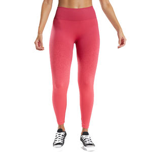 Leggings de Yoga Rosa Coral de Cintura Alta sin Costuras con Degradado para Mujer, Mallas de Compresión para Entrenamiento y Gimnasio, Fabricante de Ropa Deportiva Personalizada - Product Image 2