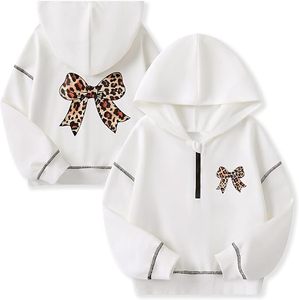 Sweat à capuche doux en molleton français pour enfants, filles et garçons, en coton et élasthanne, pour l'hiver, avec fermeture éclair quart de tour, pour bébés et jeunes enfants, idéal pour l'extérieur - Product Image 6