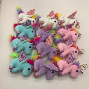 Custom My Little Pony Plush Keychain <b>Soft</b> <b>Stuffed</b> Animal <b>Toy</b> 11CM-30CM For Kids Age 3 And Above Unisex Colorful Unicorn Design - Product Image 6