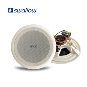 Haut-parleur OEM PA pour montage au plafond intérieur, 5,25 pouces, 6W, entrée 70V/100V, avec carte de circuit imprimé, réponse en fréquence 90Hz-16kHz - Product Image 4