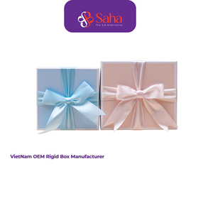 Cajas de Papel Reciclables, Biodegradables, Personalizables con Estampado en Dorado, Relieve y Laminado Mate, Hechas a Mano en Vietnam - Product Image 3