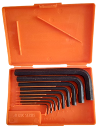 Llaves Allen Hexagonales de Grado Industrial, Acero al Carbono con Acabado Fosfatado Negro - Product Image 3