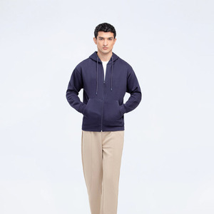 Custom Logo Hoodie – Premium Quality <b>Plain</b> <b>Sweatshirt</b> Casual Solid Color Hoodie for Men – Soft Cotton Blend Wholesale <b>Plain</b> Hood - Product Image 1