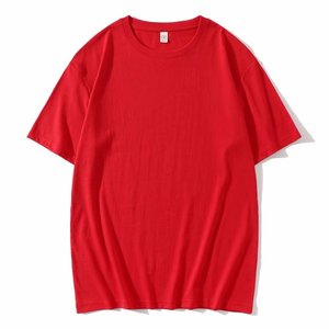 T-shirt noir à col rond pour femme, manches courtes, coupe classique, couleur unie, 100% coton molletonné, respirant, écologique, anti-UV - Product Image 4