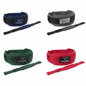 Ceinture d'entraînement confortable en EVA respirante et légère, construction renforcée, fermeture auto-agrippante pour la musculation et le fitness - Product Image 3