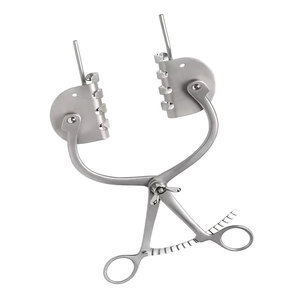 Écarteur Alm professionnel 4 pouces (10 cm) auto-rétentionnel 4x4 à dents émoussées en acier inoxydable, instrument chirurgical - Product Image 6
