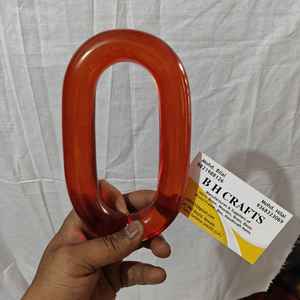 Decoración del hogar: Eslabones de cadena de resina personalizables de gran tamaño y colores claros, eslabones grandes de resina multicolor disponibles. - Product Image 1