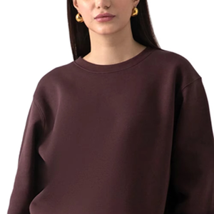 Sweat-shirts et sweats à capuche pour femmes, très tendance, 100% coton, respirants, confortables, décontractés, à la mode, avec logo frontal - Product Image 5