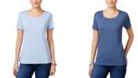 T-shirt Classique Multicolore Formel Écologique pour Femme, Respirant, Col Rond, Manches Courtes, avec Appliques à Carreaux, Vêtements pour Adultes et Filles