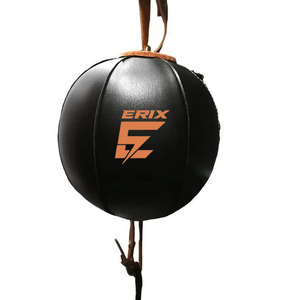 Saco de Boxeo con Pedestal ERIX, Negro, Blanco y Dorado, Cuerdas Elásticas Ajustables, Portátil, para Entrenamiento de Boxeo, MMA y Velocidad - Product Image 3