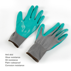 Guantes de Trabajo de Nitrilo Duraderos, Textura Lisa, Agarre Antideslizante, Absorción de Humedad, 10 mil de Grosor, para Uso General, Ensamblaje y Empaquetado - Product Image 5