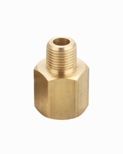 Raccord hexagonal en laiton avec filetage NPT mâle pour alimentation en eau basse pression (AOL012) - Product Image 2