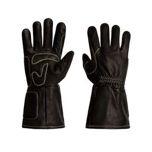 Guantes de Cuero para Trabajo, Transpirables y Resistentes al Calor, para Protección de Manos - Product Image 1