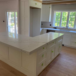 Losas de cuarzo Artificial para encimera, piedra pulida de lujo, 5042 - Product Image 5