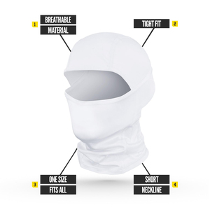 Cagoule écologique unisexe pour le cyclisme et le ski, masque de sport d'extérieur coupe-vent, cache-visage extensible antidérapant pour les fêtes - Product Image 5