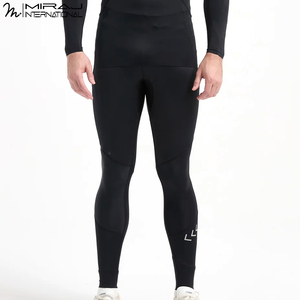 Pantalones Deportivos de Alto Rendimiento para Hombre, Color Negro, Personalizados, Transpirables, Sublimados, Conjuntos de Yoga para Gimnasio y Deportes al Aire Libre - Product Image 2