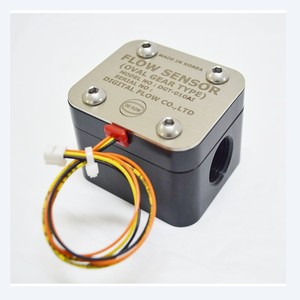 Débitmètre à impulsions numérique DGT-010AI coréen, capteur de débit à engrenages ovales en aluminium, filetage interne PT 1/2 - Product Image 6