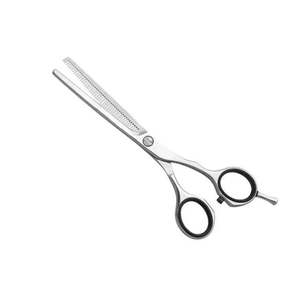 กรรไกรตัดผมสำหรับช่างตัดผมมืออาชีพ กรรไกรซอยผมและกรรไกรตัดผมเรียบ กรรไกรซอยผมใบมีดคมและใบมีดทู่ - Product Image 1