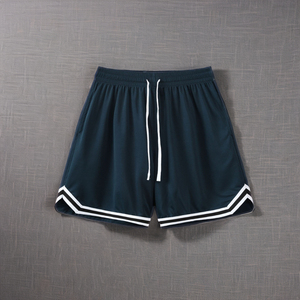 Pantalones Cortos de Baloncesto de Secado Rápido al por Mayor de Fábrica para Hombre y Mujer, Pantalones Deportivos Casuales de Lona Sólida sin Superposición - Product Image 6