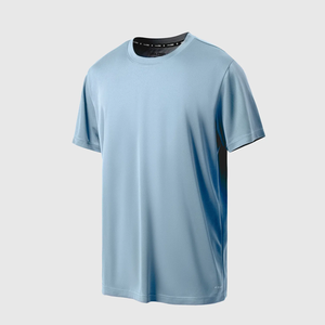 Men's Outdoor Sports Fitness Training <b>T</b> <b>Shirt</b> Quick Dry Moisture Absorbing Ice Silk <b>T</b> <b>Shirts</b> Running Gym <b>T</b>-<b>shirt</b> for Men - Product Image 2