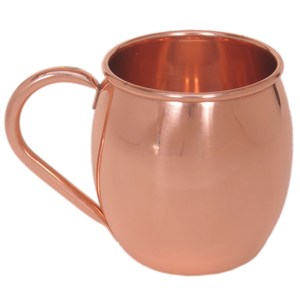 Pure <b>Copper</b> Moscow Mule Mug Handcrafted Drinking <b>Cup</b> | Ayurvedic Water Tumbler Hammered Finish Kitchen Barware Gift Daily use - Product Image 3