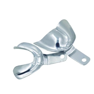 Plateau d'empreinte en acier inoxydable massif, instruments chirurgicaux réutilisables pour la chirurgie dentaire, haute qualité, certifié CE, manuel - Product Image 4