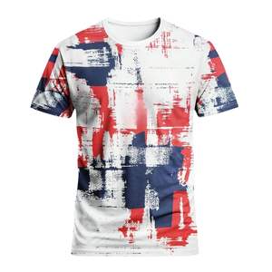 เสื้อฟุตบอลแบบซับลิเมชั่นพิมพ์ลายตามสั่ง OEM ออกแบบเองได้ สำหรับผู้ใหญ่ ผลิตจากโพลีเอสเตอร์ 100% ระบายอากาศได้ดี พร้อมสกรีนชื่อทีมและหมายเลข - Product Image 1