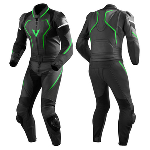 Traje de Motociclismo de Dos Piezas de Poliéster Transpirable de Alta Calidad, Diseño Profesional Personalizado con la Mejor Protección Frontal - Product Image 2