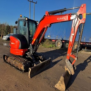 Excavatrice Kubota U48-4 robuste avec une excellente stabilité, une forte force de creusement et des performances efficaces pour les travaux de construction - Product Image 1