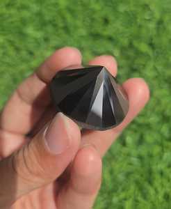 เพชรโมอิสซาไนต์ทรงกลมสีดำ 100 กะรัต สำหรับทำเครื่องประดับ - Product Image 5