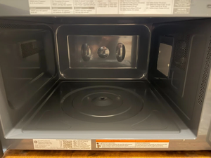 G-E P-r-o-f-i-l-e PCWK22U1WBB 25 W-i-d-e B-u-i-l-t I-n M-i-c-r-o-w-a-v-e พร้อมจอแสดงผล LED สีดำ - Product Image 3