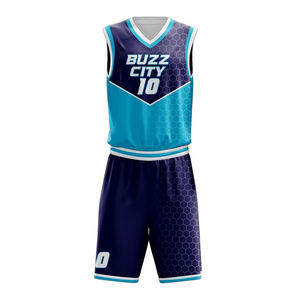 Conjunto de Uniforme de Baloncesto Personalizado Unisex, Transpirable, de Secado Rápido, Anti-UV, para Deportes, Disponible en Tallas Grandes - Product Image 5