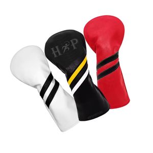 Housses de tête de club de golf en cuir PU avec bande élastique - Product Image 4