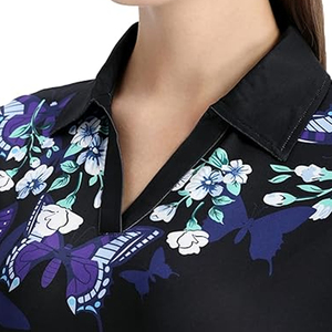ZABEX SPORTS Polo tricoté respirant pour femme, haut tendance ZABEX SPORTS, polo à manches courtes pour femme, vêtements décontractés OEM ODM - Product Image 6