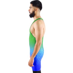 Singlet de Lucha Libre Sublimado Personalizado de Alta Calidad 2026, Uniforme de Equipo Personalizado, Exportador de Sialkot, Pakistán 2026 - Product Image 4