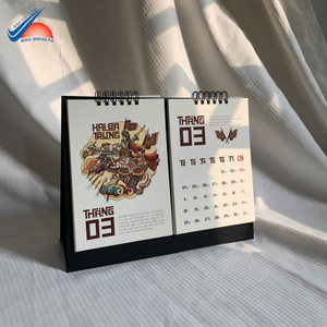 Impresión de Calendarios de Escritorio Personalizados OEM con Impresión Offset a Todo Color - Product Image 3