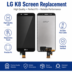 Schermo LCD TFT di Alta Qualità con Touch Screen e Digitalizzatore, Ricambio per Riparazione Cellulari <span class=keywords><strong>LG</strong></span> <span class=keywords><strong>K8</strong></span> - Product Image 2