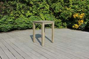 Chaise de comptoir en osier NAVY pour patio, tabouret de bar d'extérieur pour espaces de jardin - Product Image 2