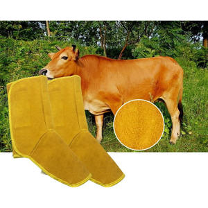 Protège-chaussures de soudeur en cuir de vachette robuste de qualité supérieure – Équipement de protection pour le soudage et la brasage - Product Image 4
