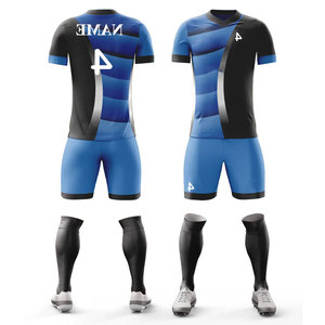 Summer New Arrival Basketball Uniform Jersey with Short Practice <b>Club</b> Sports Uniform Trendy Full Set Football Uniform OEM - Product Image 4