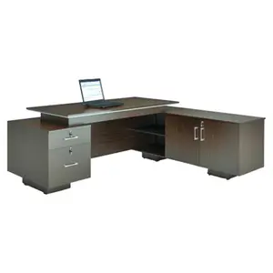 High-End-Gewerbe möbel Einzigartiges modernes Design Büromöbel General Manager Holz Executive Office Tisch Schreibtisch