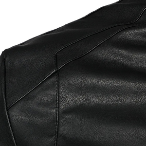 Veste en cuir unisexe, vente en gros, veste en cuir véritable tendance pour hommes - Product Image 1