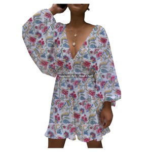 Nuevo Vestido Casual de Fiesta con Cuello Halter y Escote en V Profundo, de Algodón, Elegante, Sexy y Estilizador, de Moda Sencilla, de Gran Venta 2026 - Product Image 4
