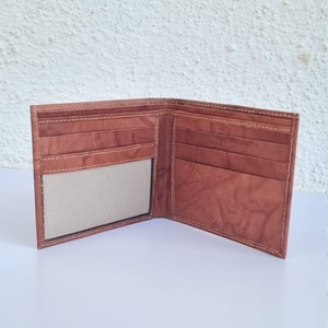 Portefeuille pour homme en cuir véritable, protection RFID, cuir de qualité supérieure - Product Image 3