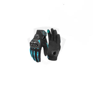 Gants de moto d'hiver personnalisés à doigts complets pour la course, compatibles écran tactile, en polyester, imperméables, respirants, avec protection des articulations - Product Image 1