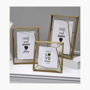 Cadre photo en métal de qualité supérieure, moderne, élégant, personnalisé, support photo de luxe, décoration pour la maison, l'hôtel, cadre de mariage - Product Image 6
