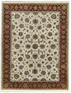 Ensemble de tapis orientaux en détresse floral à grande pile moyenne personnalisée tapis de transition d'intérieur en soie de bambou 100% antidérapants - Product Image 2