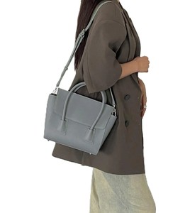 Bolso Tote Pequeño de Cuero Genuino para Mujer Royaa con Cierre de Cremallera, Forro de Poliéster, Asa Superior y de Hombro, No Impermeable - Product Image 1