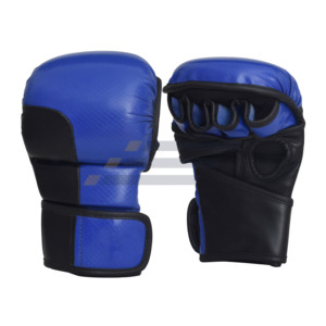 Top Design High Quality Best Design Premium Quality Black Color MMA Shooter Sparring Gloves Design Your OWN MMA Gloves - Product Image 5